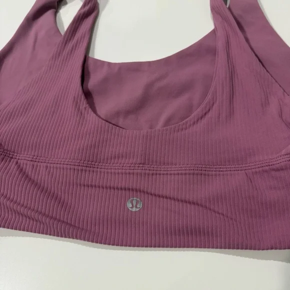 Lululemon Align Ribbed Bra *Light Support, A/B Cup Size 10 - Picture 3 of 9
